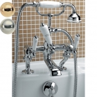 Змішувач для ванни врізний з лійкою та шлангом Devon&Devon Dandy MARF40Bххх кольори в асортименті