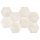 Мозаїка 30x50 Flaviker Backstage Bisque Mosaico Hexagon Rectified (матова, ректифікат)