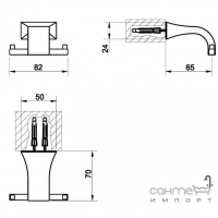 Набор аксессуаров Gessi Mimi 107044, 107050, 160524, 160525, 162837, 162836, 160526, Хром