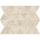 Мозаика 34X26 Flaviker Cozy Mosaico Triangoli Desert Rectified (матовая, ректификат)