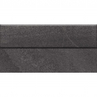 Настінний керамограніт, декор 20X80 Flaviker Forward Black Listello 3D (матовий)