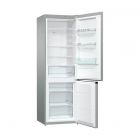 Окремий двокамерний холодильник з нижньою морозильною камерою Gorenje NRK 611 PS4-B срібло