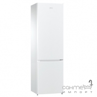 Отдельностоящий двухкамерный холодильник с нижней морозильной камерой Gorenje NRK 621 PW4 белый