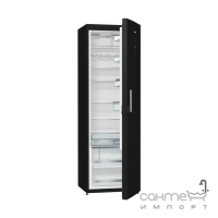Отдельностоящий однокамерный холодильник Gorenje R 6192 LB черный