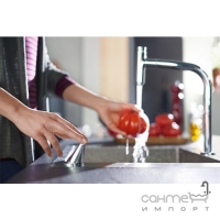 Кухонна мийка з нержавіючої сталі + змішувач для кухні Hansgrohe C71-F450-06