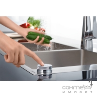 Кухонна мийка з нержавіючої сталі + змішувач для кухні Hansgrohe Select C71-F765-05