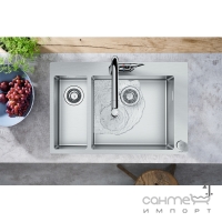 Кухонная мойка из нержавеющей стали + смеситель для кухни Hansgrohe Select C71-F655-04