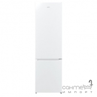 Отдельностоящий двухкамерный холодильник с нижней морозильной камерой Gorenje RK 621 PW4 белый