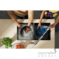 Кухонна мийка із граніту silicatec Hansgrohe S510-U770 кольори в асортименті