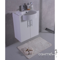 Подвесная тумба Fancy Marble Ibiza 60 с раковиной Comfort ШН-612 цвета в ассортименте