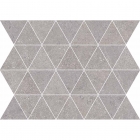 Мозаїка 34X26 Flaviker Still Mosaico Triangoli Gray Rectified (матова, ректифікат)
