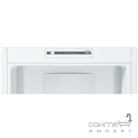 Окремий двокамерний холодильник з нижньою морозильною камерою Bosch KGN33NW206 білий
