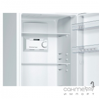 Отдельностоящий двухкамерный холодильник с нижней морозильной камерой Bosch KGN33NW206 белый