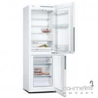 Окремий двокамерний холодильник з нижньою морозильною камерою Bosch KGV33UW206 білий