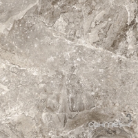 Керамогранит напольный под мрамор 60х60 Geotiles GALA TORTORA (коричневый, полированный)