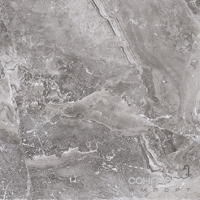Керамогранит напольный под мрамор 60х60 Geotiles GALA MARENGO (серый, полированный)
