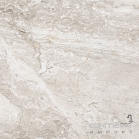 Підлоговий керамограніт під мармур 59,6 х59, 6 Keros Ceramica PETRA GRIS (сірий)