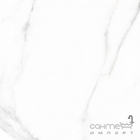 Напольный керамогранит под мрамор 59,6х59,6 Keros Ceramica LIVORNO GRIS (белый)