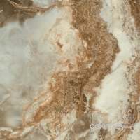 Напольная плитка под мрамор 45x45 Click Ceramica DUBAI (коричневая)