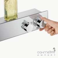 Змішувач-термостат для ванни Hansgrohe ShowerTablet 350 13107400 білий/хром