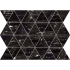 Мозаика 34X26 Flaviker Supreme Wide Mosaico Triangoli Black Deluxe (полированная)
