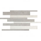 Мозаїка 30X40 Flaviker Urban Concrete Mosaico Mix White/Fog Rectified (матова, ректифікат)