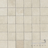 Мозаика 30X30 Flaviker Urban Concrete Greige Mosaico 5X5 Rectified (матовая, ректификат)