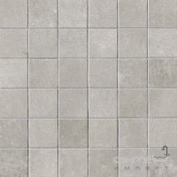 Мозаика 30X30 Flaviker Urban Concrete Fog Mosaico 5X5 Rectified (матовая, ректификат)