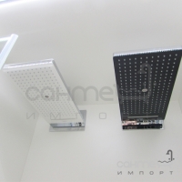 Верхній душ із настінним монтажем Hansgrohe Raindance Rainmaker Select 3j 24001600 хром/чорний