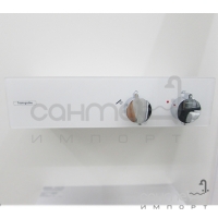 Смеситель-термостат для душа на 1 потребителя Hansgrohe ShowerTablet 350 13102400 белый/хром