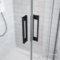 Двері прямокутної душової кабіни Radaway Idea Black KDD 80 правостороння 387061-54-01R
