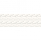 Настенная плитка 29X89 Opoczno French Braid White Structure (матовая, ректификат)