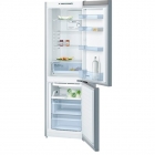 Отдельностоящий двухкамерный холодильник с нижней морозильной камерой Bosch KGN36NL306 нержавеющая сталь
