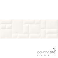 Настенная плитка 29X89 Opoczno Pillow Game White Structure (матовая, ректификат)