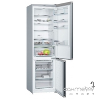 Окремий двокамерний холодильник з нижньою морозильною камерою Bosch KGN39LR35 червоний