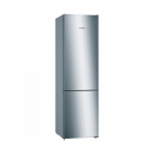 Отдельностоящий двухкамерный холодильник с нижней морозильной камерой Bosch KGN39VI35 нержавеющая сталь