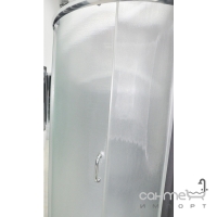 Душевая кабина с поддоном и сифоном Santeh 9014 F профиль хром, стекло фабрик