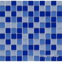 Мозаїка 30х30 Kale Bareks MixC03R (синій мікс)