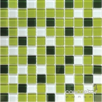 Мозаика 30х30 Kale Bareks Vivacer MixC012R (зеленый микс)