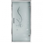 Душові двері в нішу Italian Style Fonte-100 M151 XX права, профіль метал, скло в асортименті