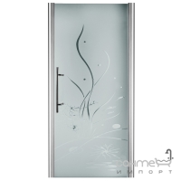 Душові двері в нішу Italian Style Paradiso-100 P2151S R XX права, скло в асортименті