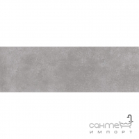 Настінна плитка 24x74 Opoczno Flower Cemento MP706 Grey (матова, ректифікат)