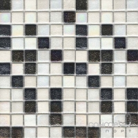Мозаика 31,7x31,7 АкваМо White end Grey Mat