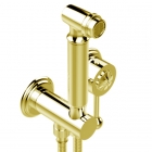Гигиенический душ скрытого монтажа THG Amour de Trianon G24-5840M F01 полированное золото