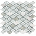 Декоративна мозаїка 27,9 х30, 1 Kale Bareks Vivacer T04 (білий мікс)