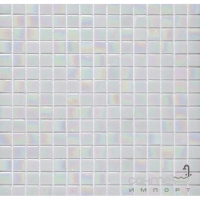 Мозаика на бумажной основе 32,7х32,7 Kale Bareks R05R (белая, перламутровая)