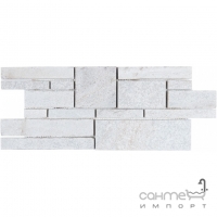 Кам'яна мозаїка 17,5 х45 Kale Bareks L1212 (біла)