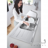 Кухонна мийка Grohe K500 31588SD0 нержавіюча сталь