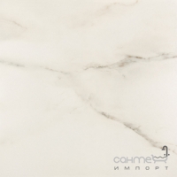 Универсальный керамогранит 59,3X59,3 Opoczno Carrara White Polished (полированный, ректификат)