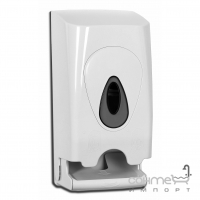 Дозатор туалетной бумаги двойной All Care PlastiQline PQDuo 5591 (белый)